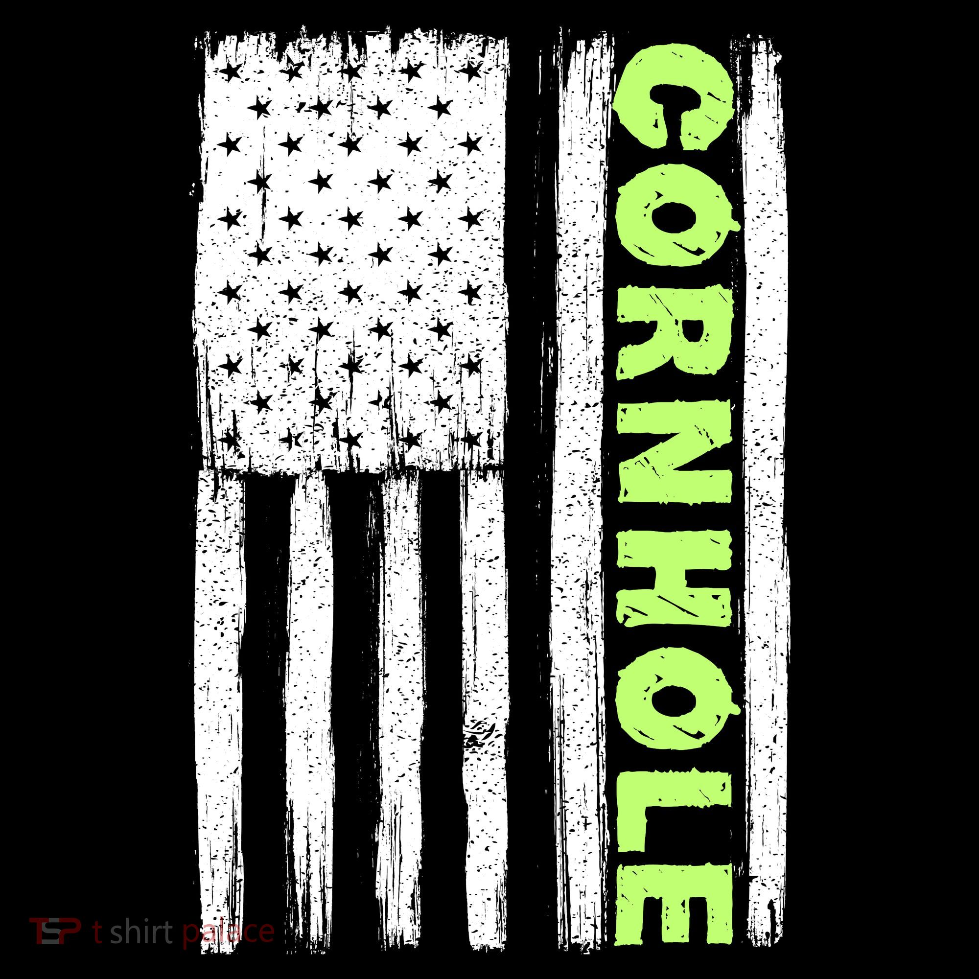 Cornhole Us Flag Kids Hoodie