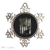 Camo Us Flag Deer Elk Buck Camoflage Hunting Hunter Dad Ornament thumb 0
