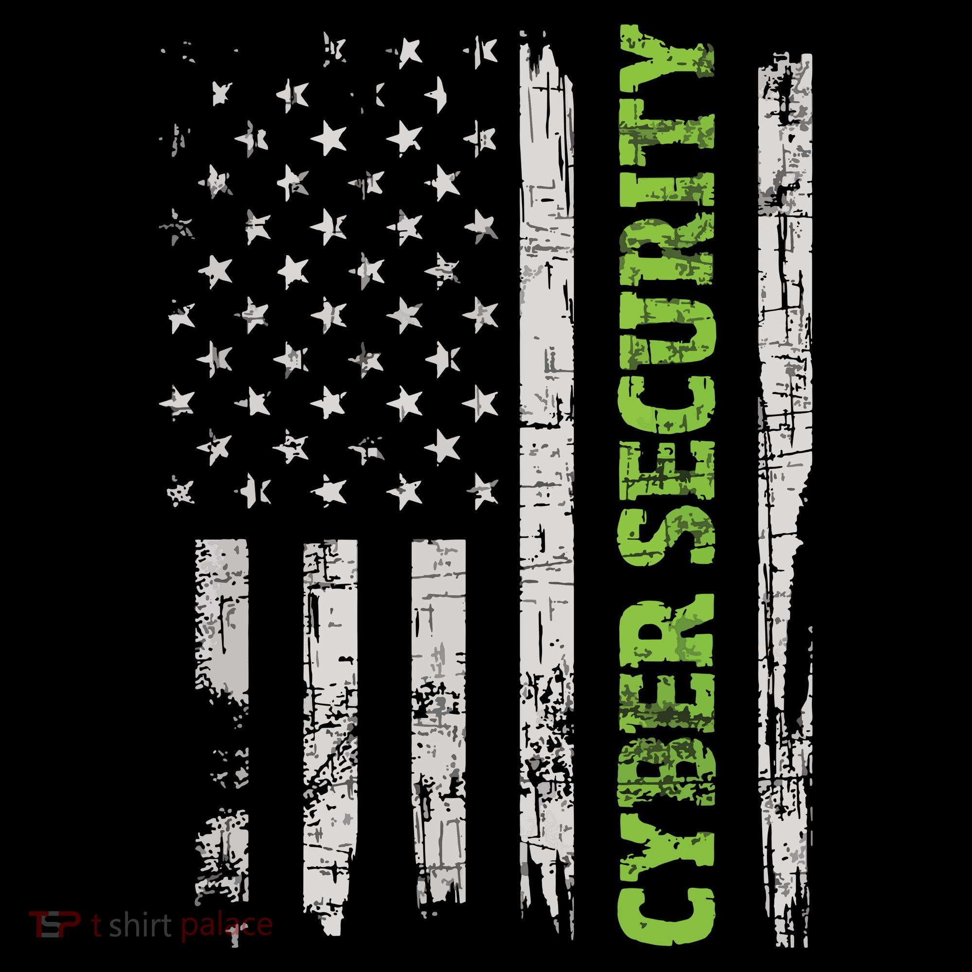 Cybersecurity USA Flag Computer Engineer Programmer Hacker Bucket Hat