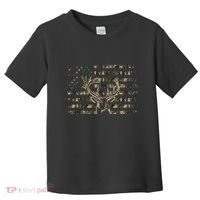 Camo Usa Flag Deer Elk Buck Camoflage Hunting Hunter Toddler T-Shirt thumb 0