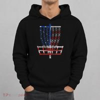 Cool Us Flag Disc Golf Basket Fourth Of July Disc Golfer Hoodie thumb 0