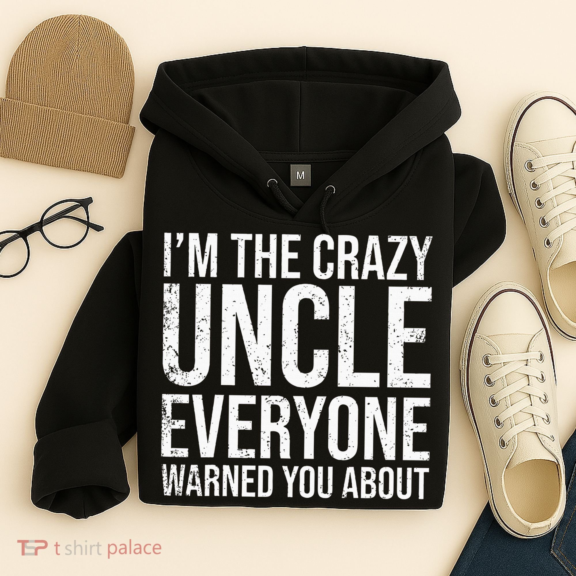 Crazy Uncle Funny Uncle Hoodie