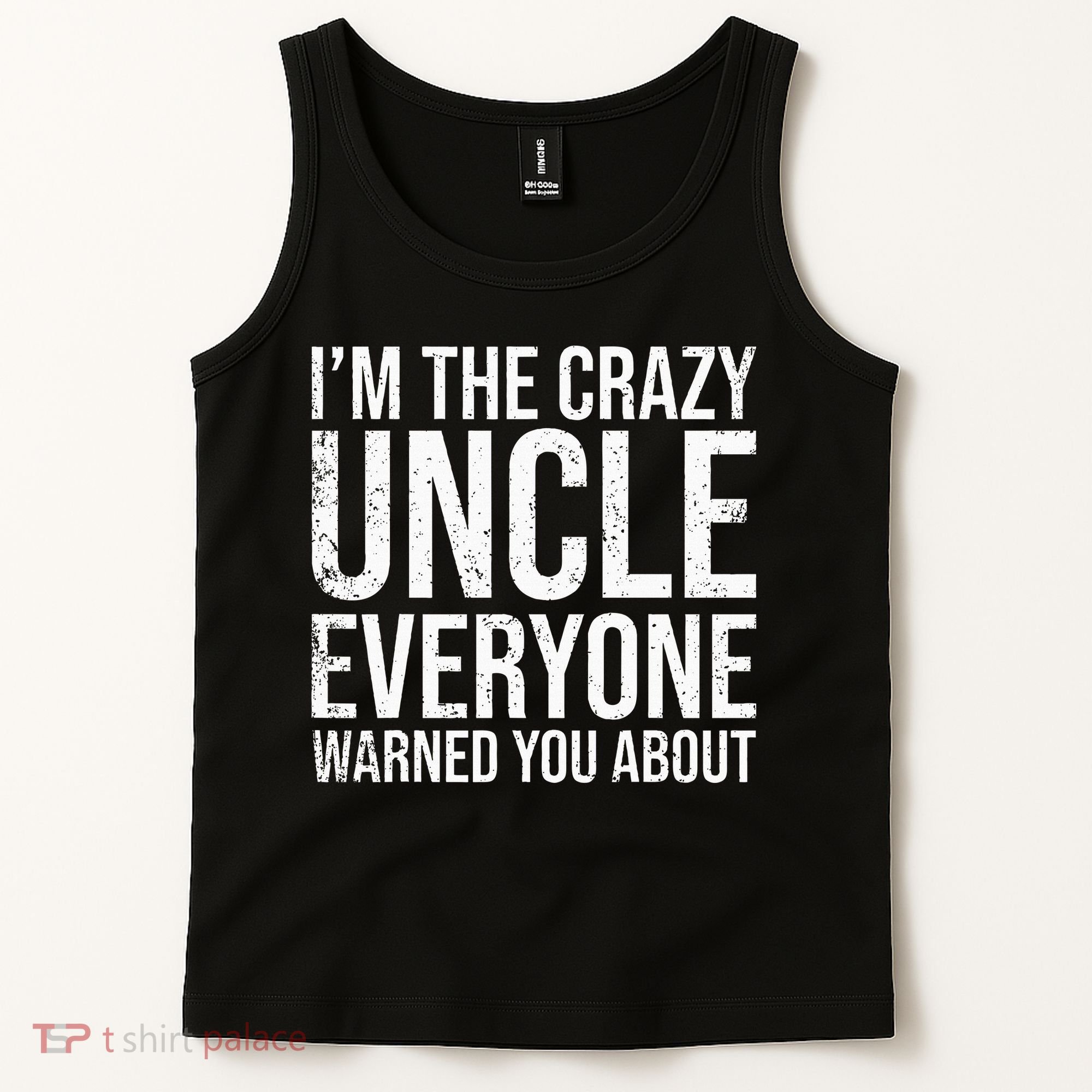 Crazy Uncle Funny Uncle Tank Top