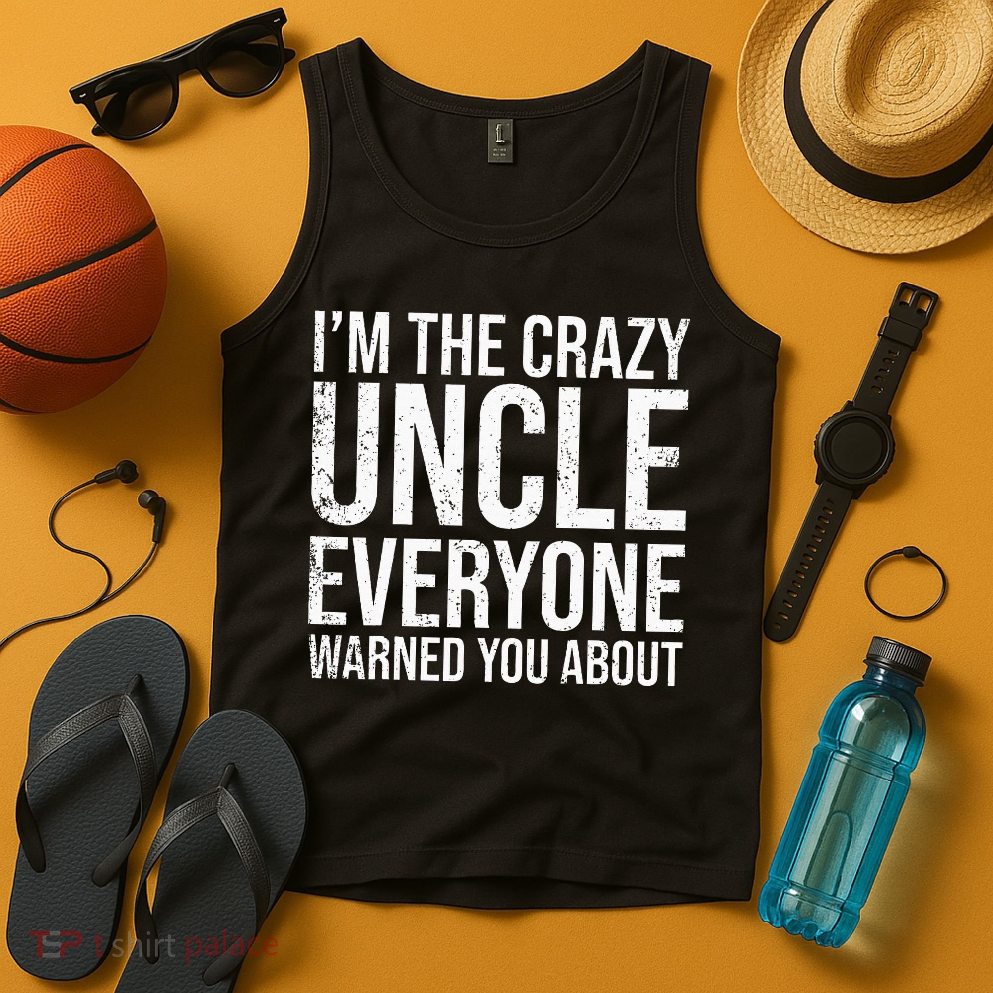 Crazy Uncle Funny Uncle Tank Top