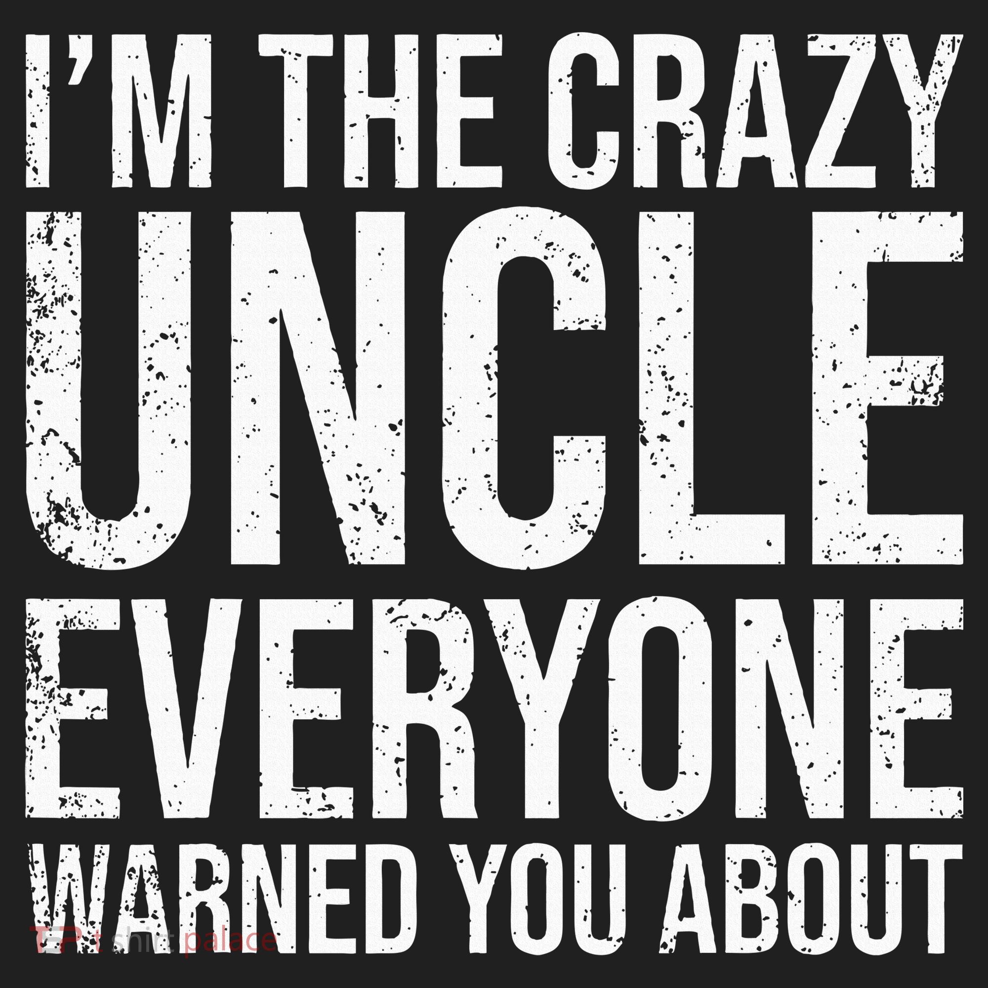Crazy Uncle Funny Uncle Golf Towel