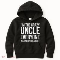 Crazy Uncle Funny Uncle Kids Hoodie thumb 0