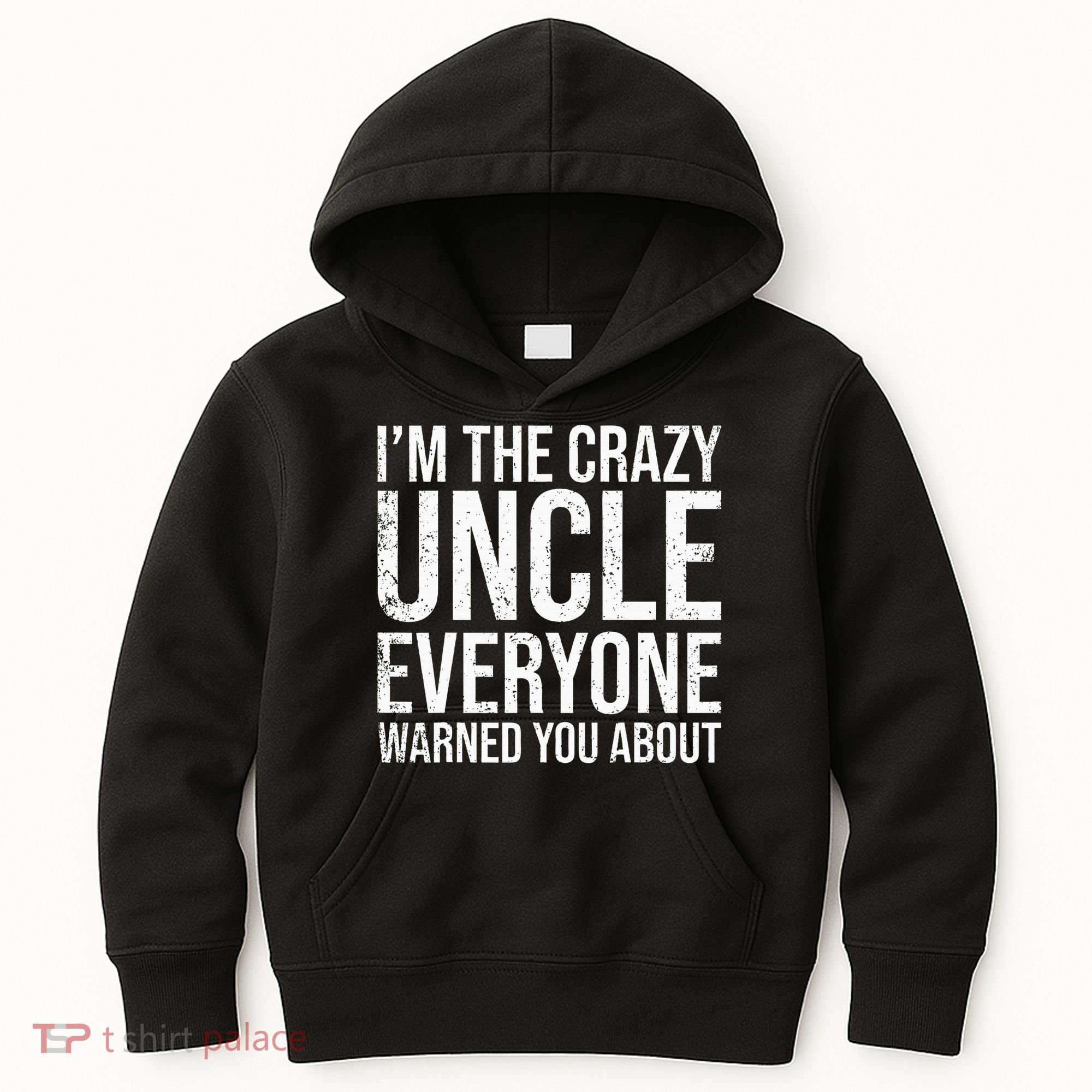 Crazy Uncle Funny Uncle Kids Hoodie