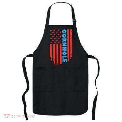 Cornhole Us Flag Apron