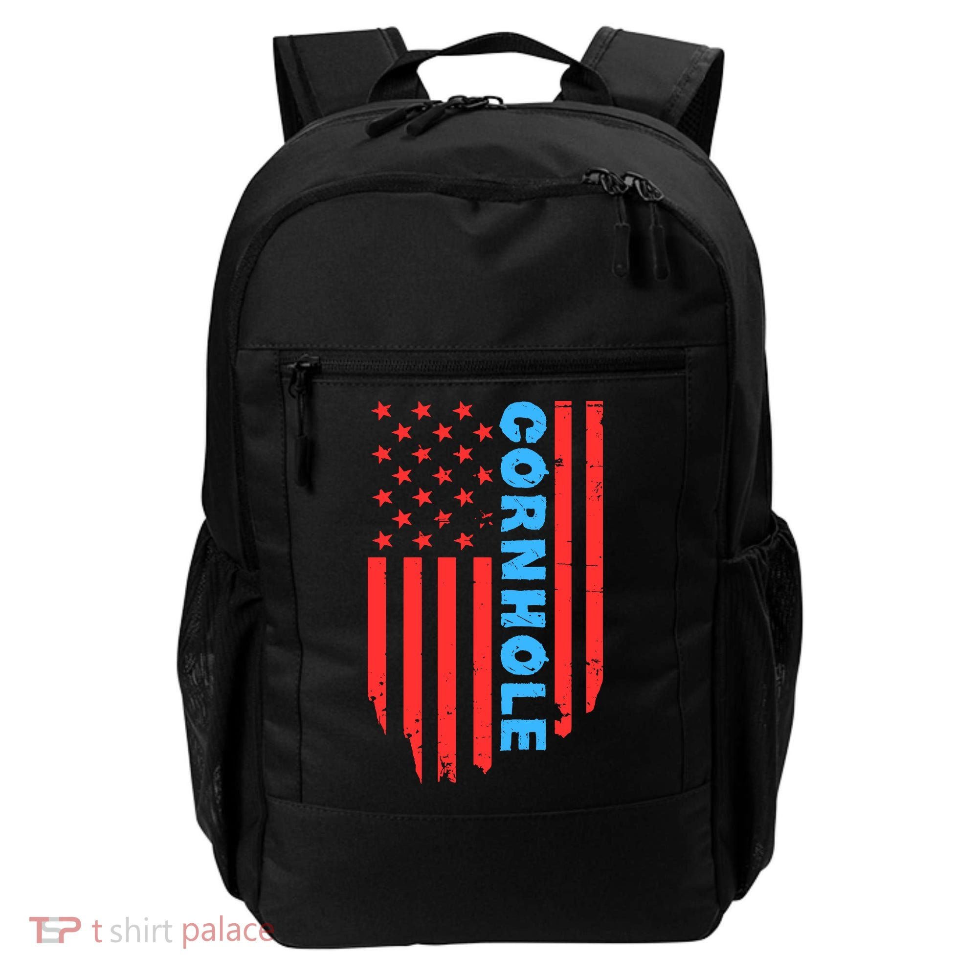 Cornhole Us Flag Backpack