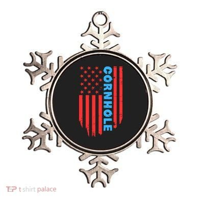 Cornhole Us Flag Ornament