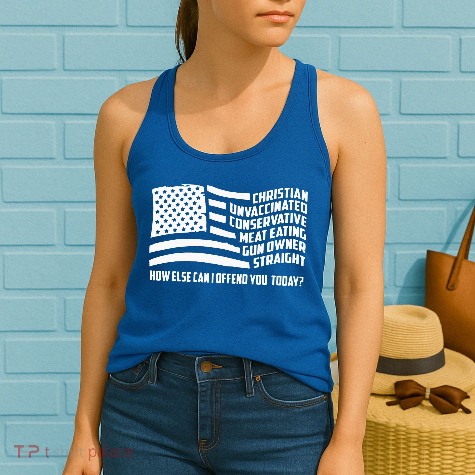 Christian Unvaccinated ... How Else Can I Offend You Today Women's Tank Top
