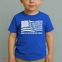 Christian Unvaccinated ... How Else Can I Offend You Today Toddler T-Shirt thumb 2