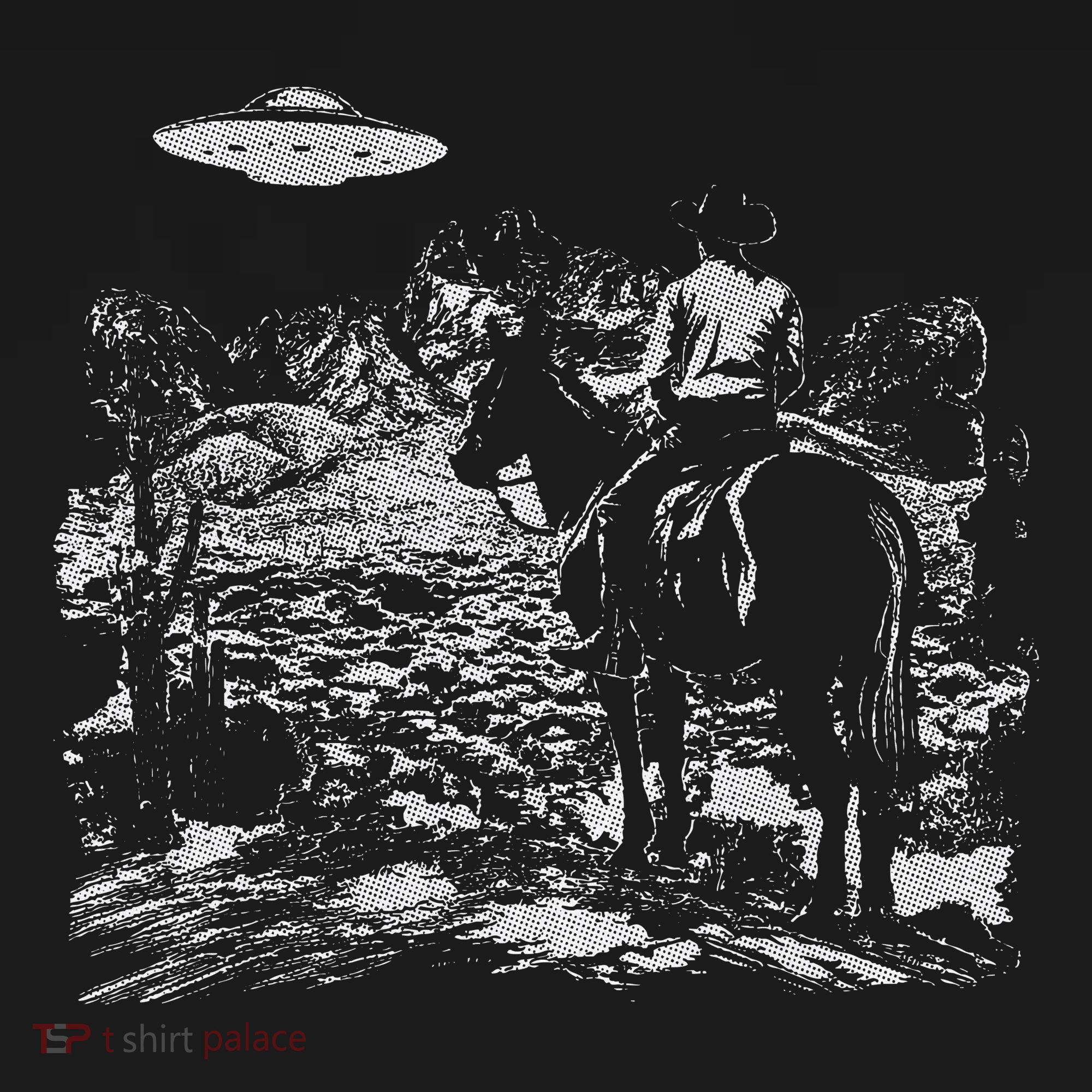Cowboy Ufo Howdy Partner Cowgirl Western Country Polo
