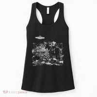 Cowboy Ufo Howdy Partner Cowgirl Western Country Women's Tank Top thumb 0