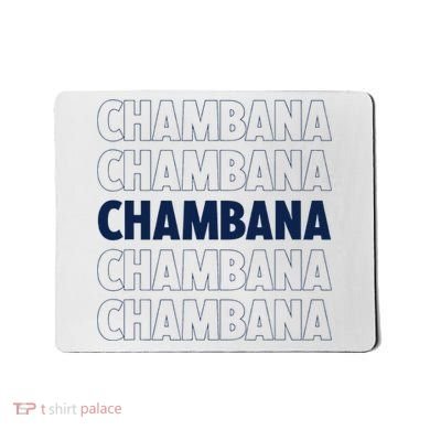 Champaign Urbana Illinois Home State Mousepad