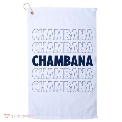Champaign Urbana Illinois Home State Golf Towel