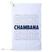 Champaign Urbana Illinois Home State Golf Towel thumb 0
