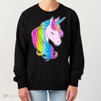 Cute Unicorn International Dot Day Make Your Mark Women's Sweatshirt