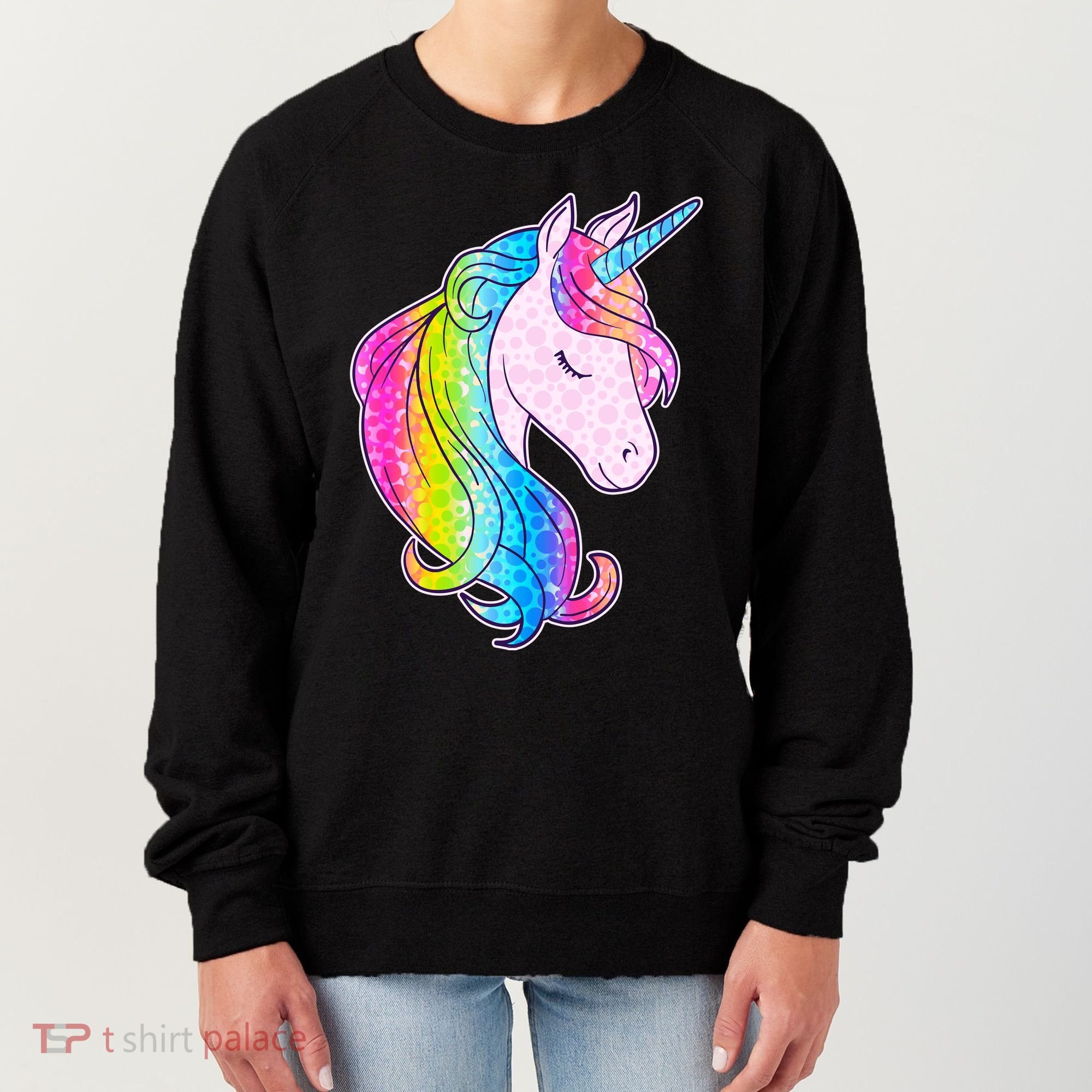 Cute Unicorn International Dot Day Make Your Mark Women's Sweatshirt