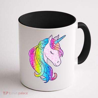 Cute Unicorn International Dot Day Make Your Mark Coffee Mug back