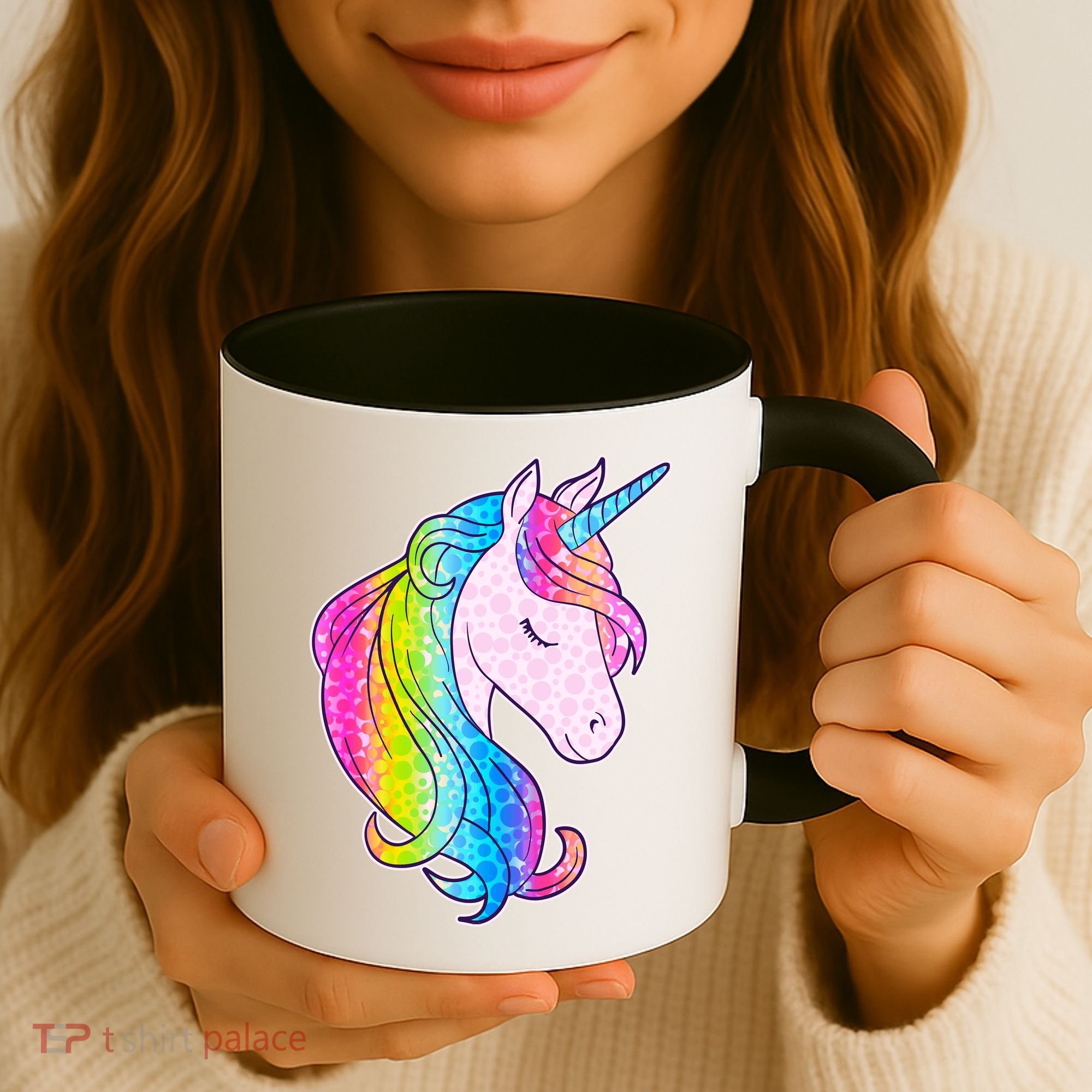 Cute Unicorn International Dot Day Make Your Mark Coffee Mug