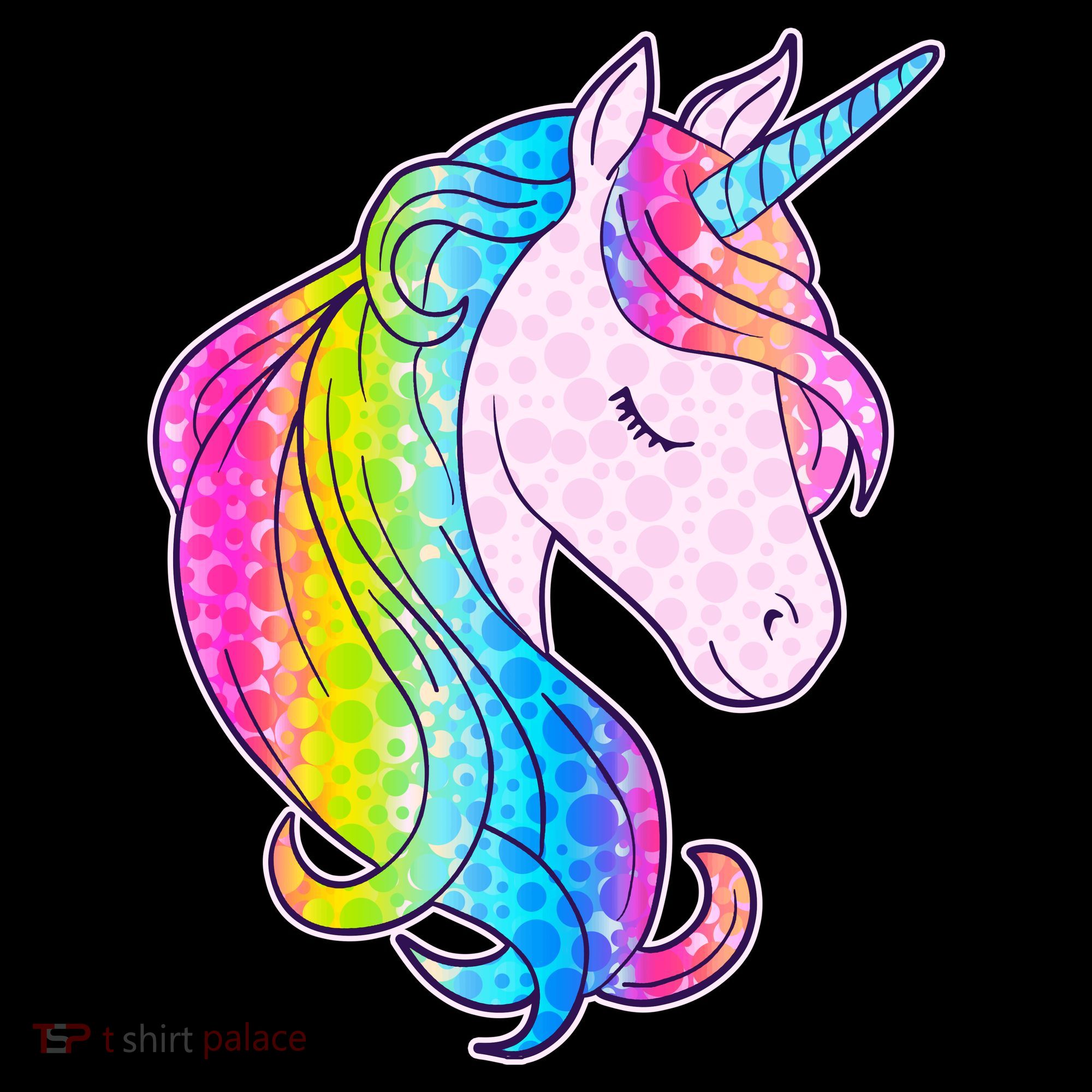 Cute Unicorn International Dot Day Make Your Mark Women's Hoodie