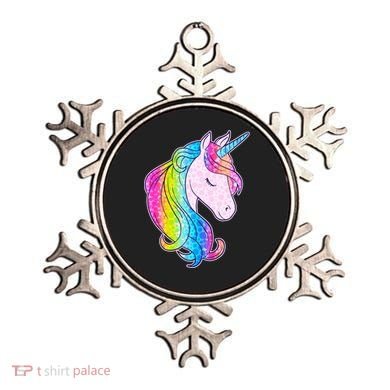 Cute Unicorn International Dot Day Make Your Mark Ornament