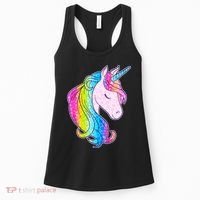 Cute Unicorn International Dot Day Make Your Mark Women's Tank Top thumb 0