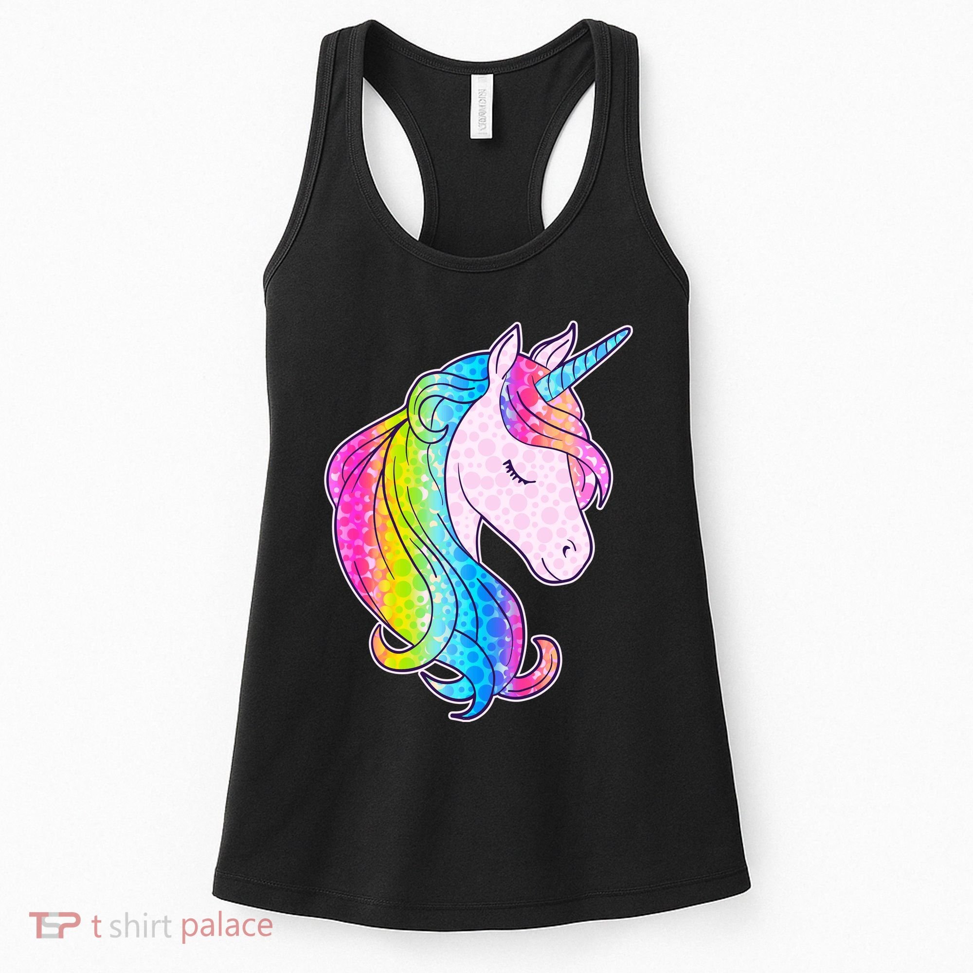Cute Unicorn International Dot Day Make Your Mark Women's Tank Top