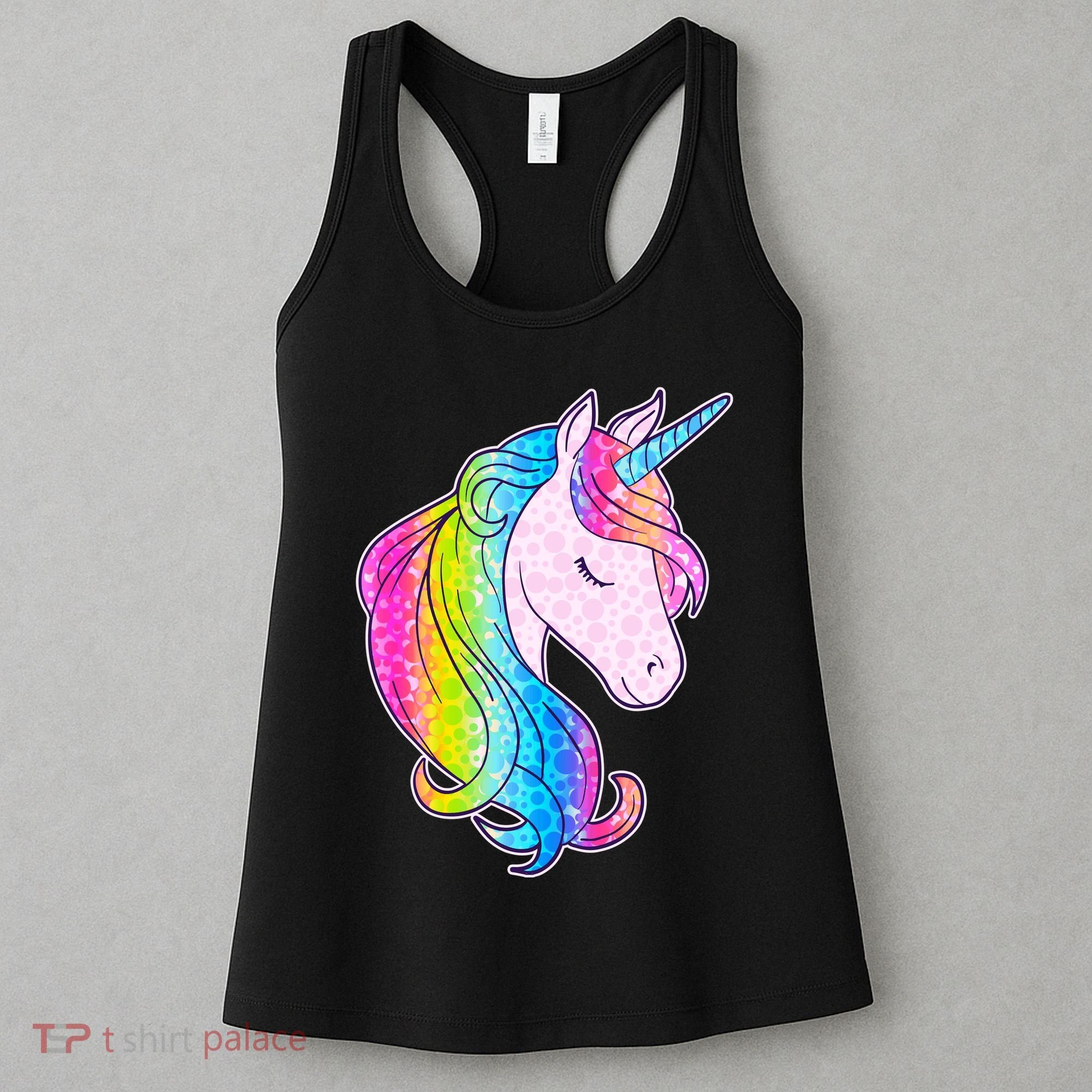 Cute Unicorn International Dot Day Make Your Mark Women's Tank Top