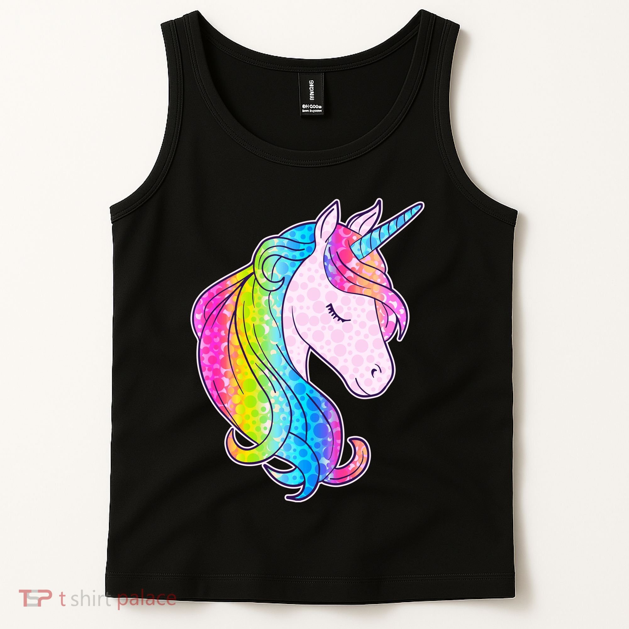 Cute Unicorn International Dot Day Make Your Mark Tank Top