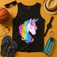 Cute Unicorn International Dot Day Make Your Mark Tank Top thumb 4