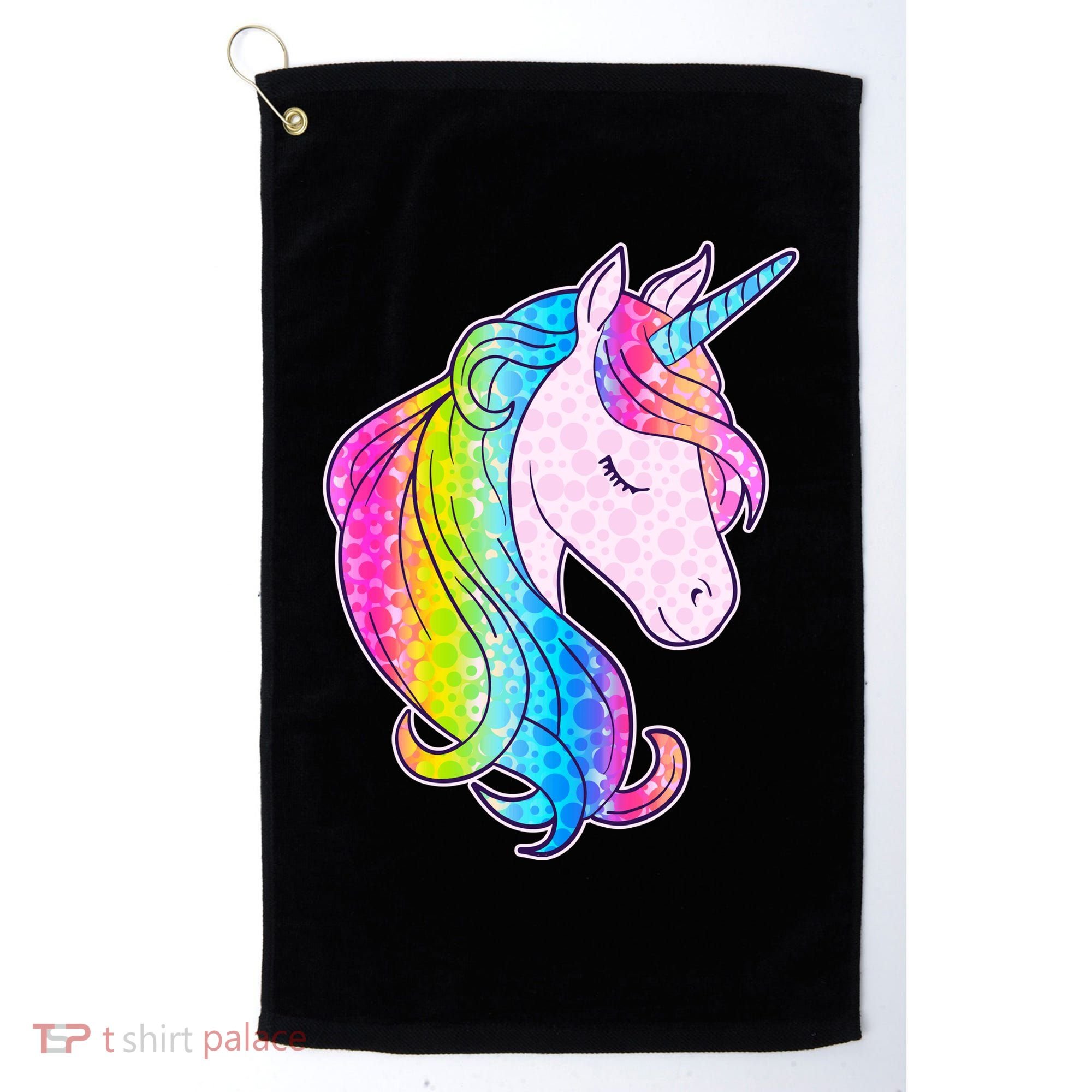 Cute Unicorn International Dot Day Make Your Mark Golf Towel