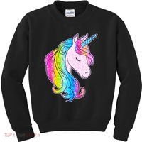Cute Unicorn International Dot Day Make Your Mark Kids Sweatshirt thumb 0