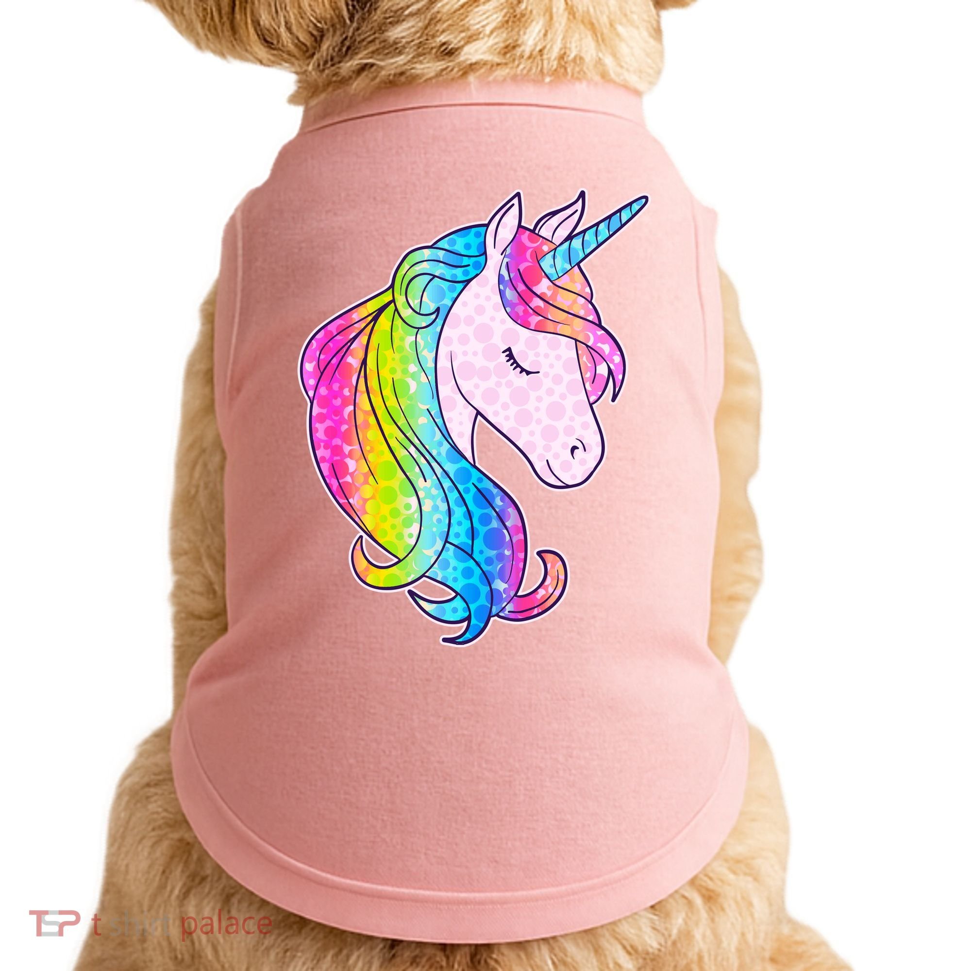 Cute Unicorn International Dot Day Make Your Mark Doggie Tank