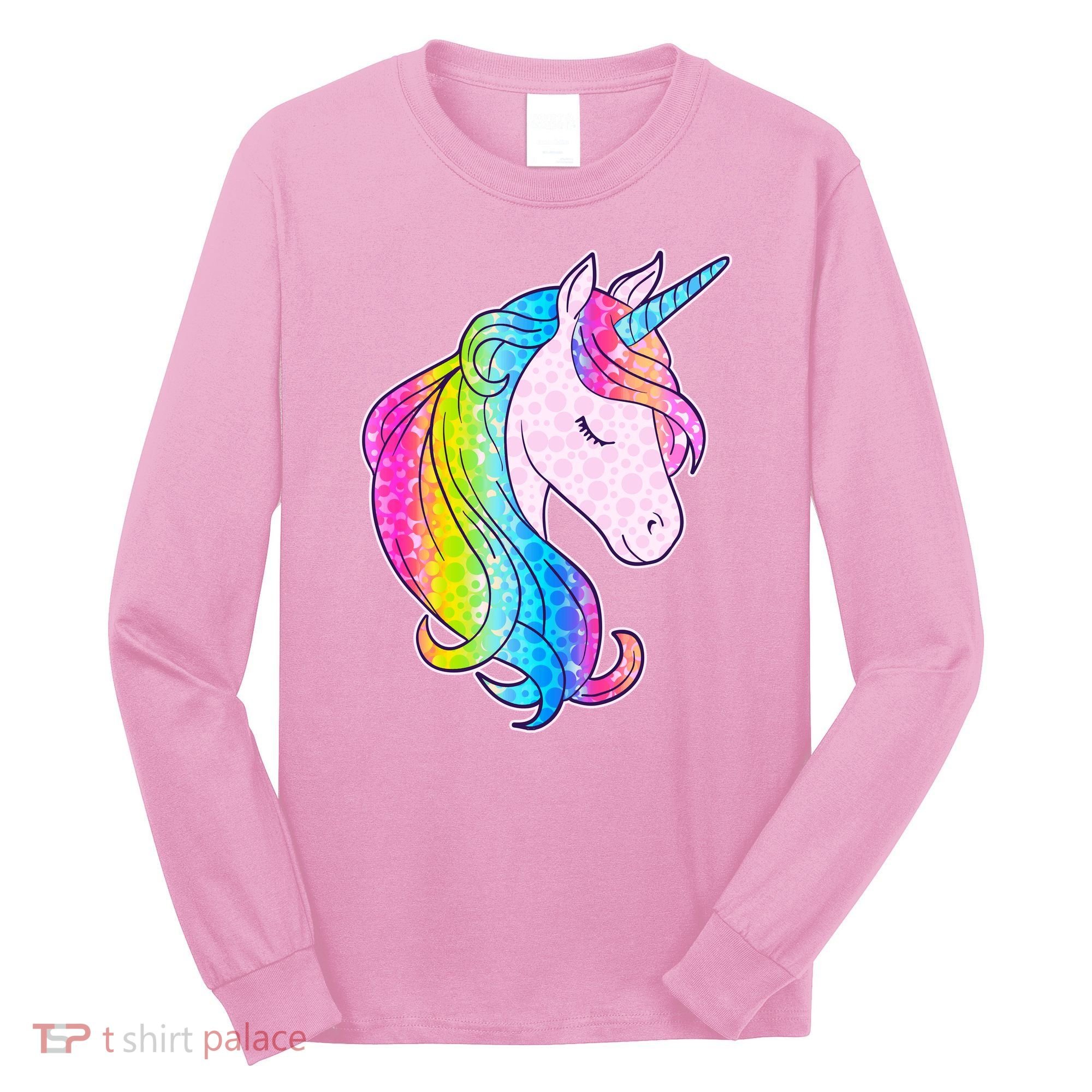 Cute Unicorn International Dot Day Make Your Mark Long Sleeve Shirt