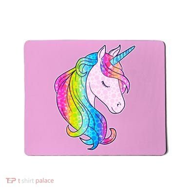 Cute Unicorn International Dot Day Make Your Mark Mousepad