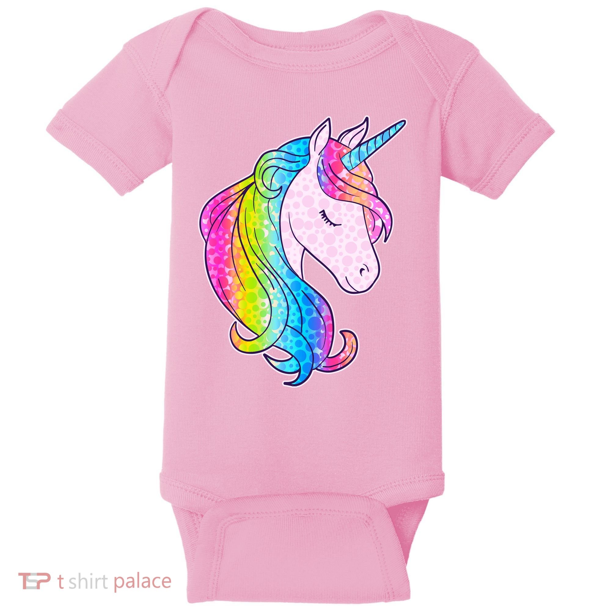 Cute Unicorn International Dot Day Make Your Mark Baby Bodysuit