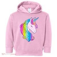 Cute Unicorn International Dot Day Make Your Mark Toddler Hoodie thumb 0