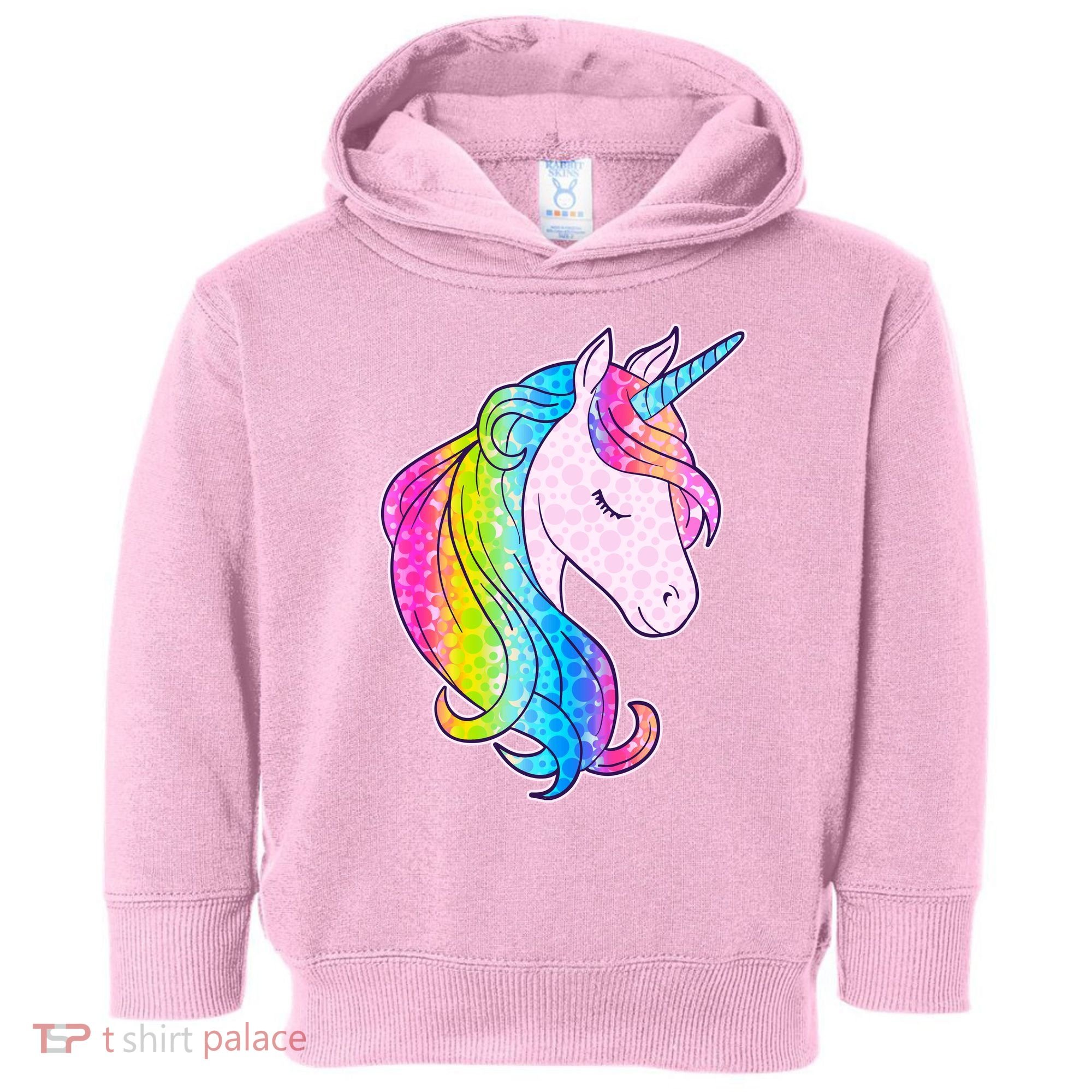 Cute Unicorn International Dot Day Make Your Mark Toddler Hoodie