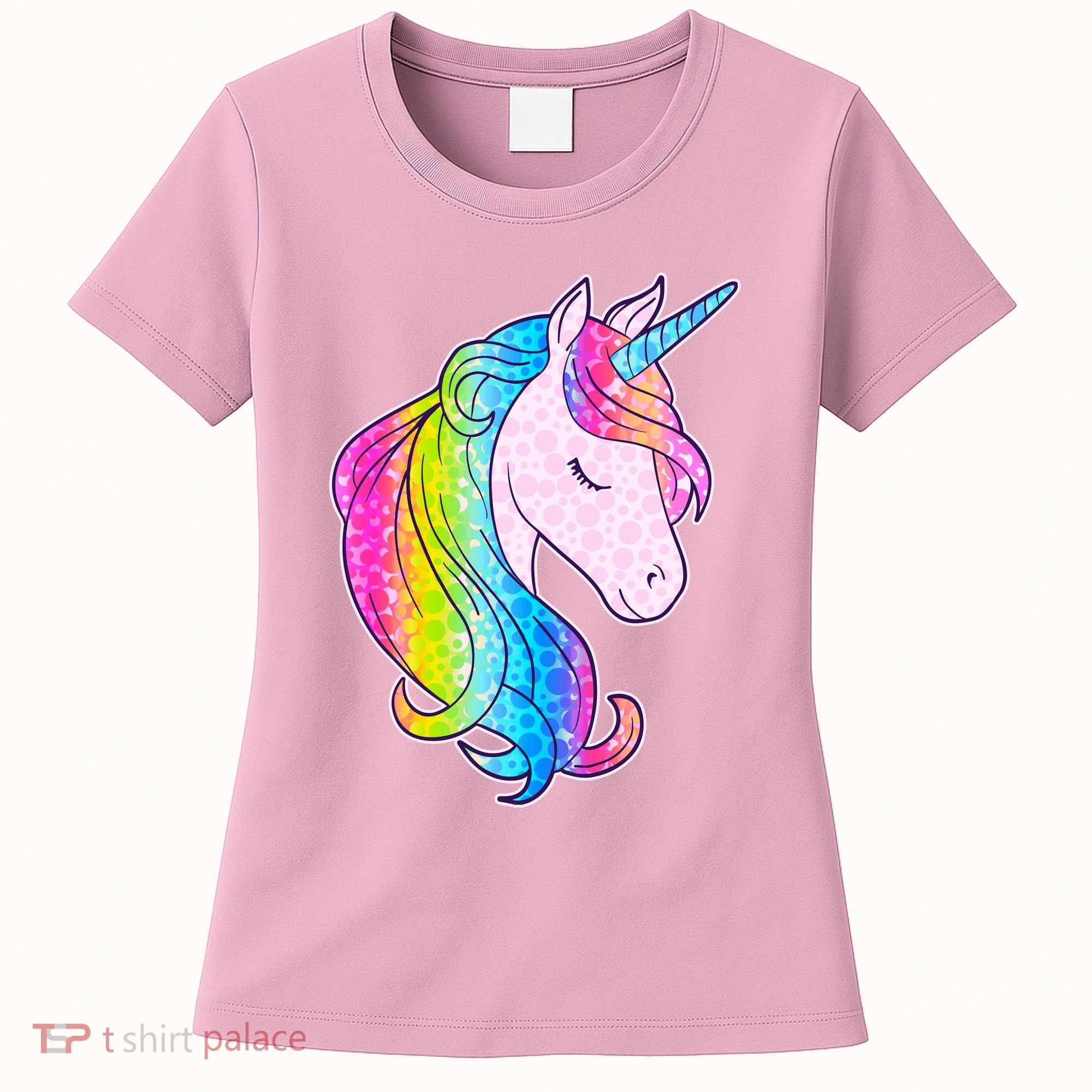Cute Unicorn International Dot Day Make Your Mark Women's T-Shirt