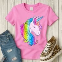 Cute Unicorn International Dot Day Make Your Mark Women's T-Shirt thumb 3