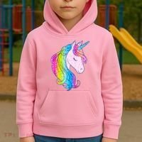 Cute Unicorn International Dot Day Make Your Mark Kids Hoodie thumb 2