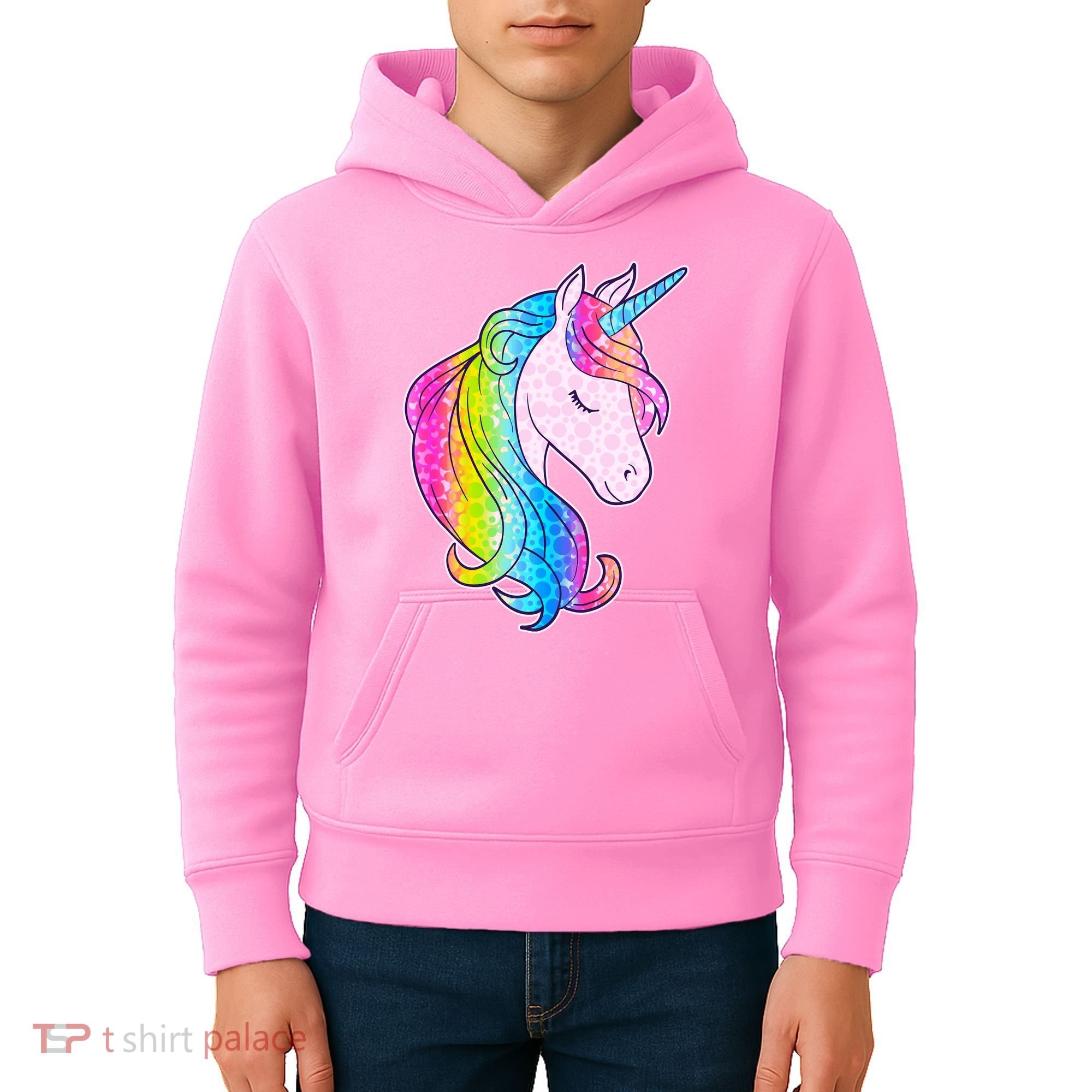 Cute Unicorn International Dot Day Make Your Mark Kids Hoodie