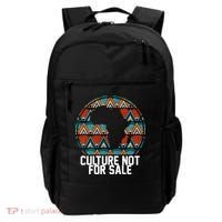 Culture Not For Sale Black History African Pride Backpack thumb 0