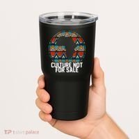 Culture Not For Sale Black History African Pride Tumbler thumb 2