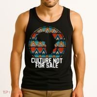 Culture Not For Sale Black History African Pride Tank Top thumb 3