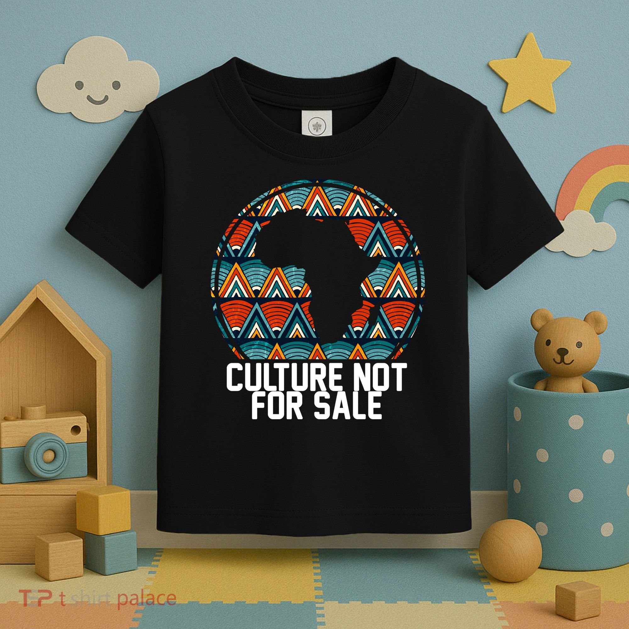 Culture Not For Sale Black History African Pride Toddler T-Shirt