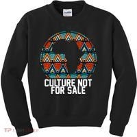 Culture Not For Sale Black History African Pride Kids Sweatshirt thumb 0
