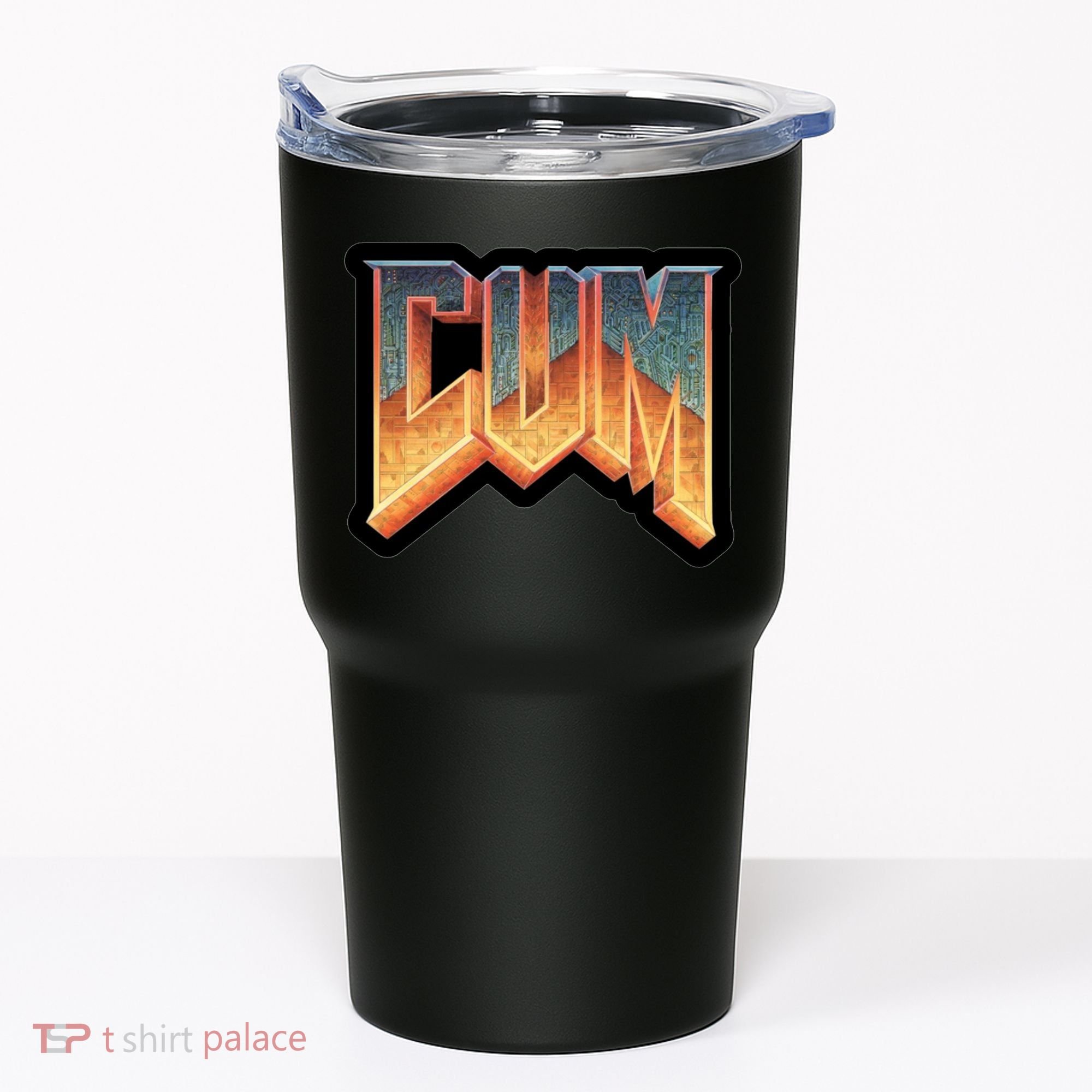 Cum Doom Tumbler